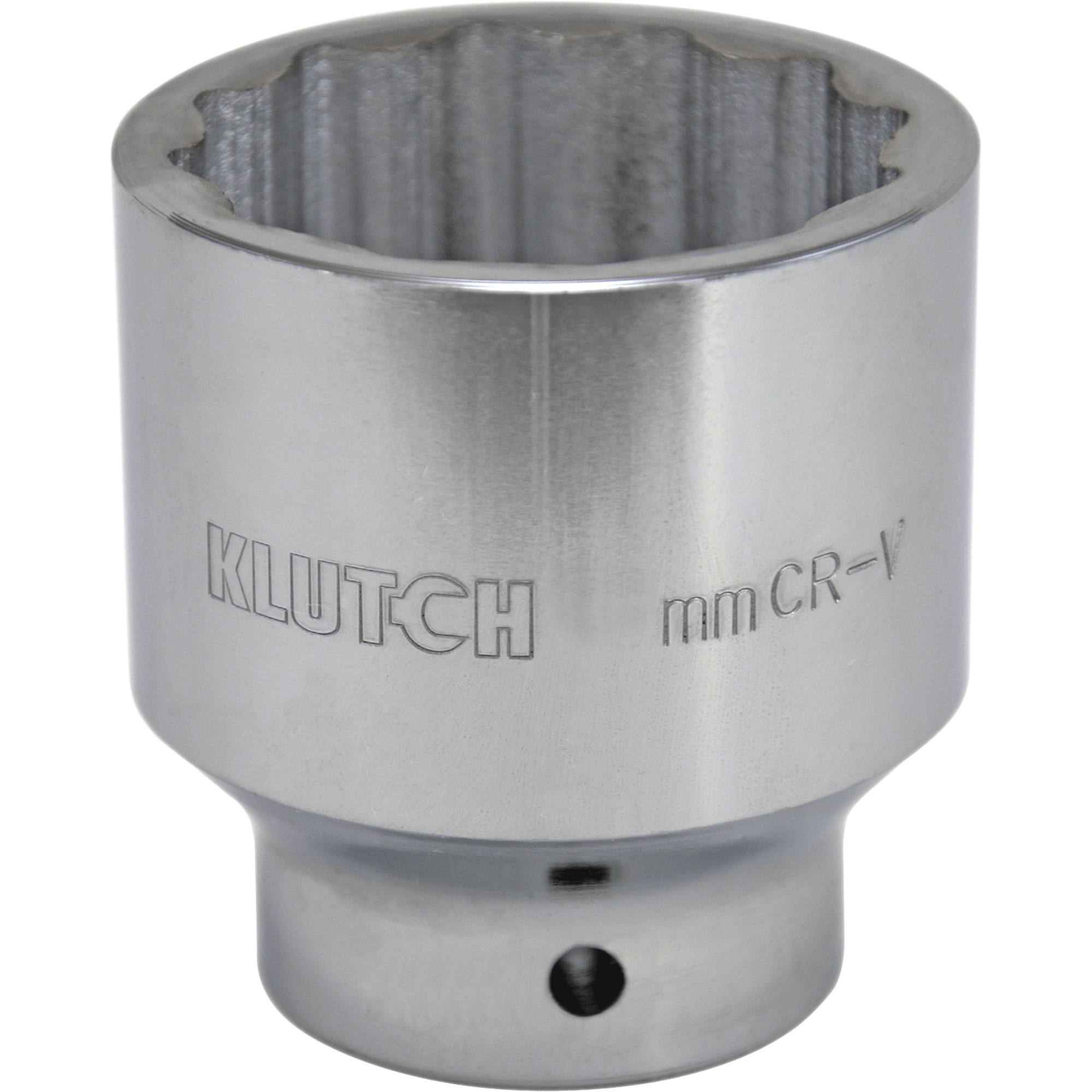 Klutch Jumbo Socket, Metric, 55mm, 3/4in.-Drive, 12-Pt.